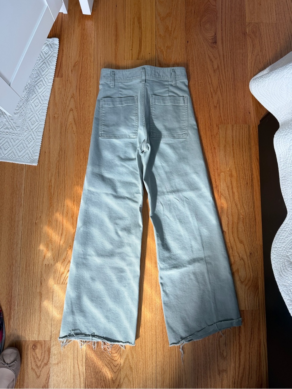 Zara Marine Wide Leg Pants - Picture 5 of 7